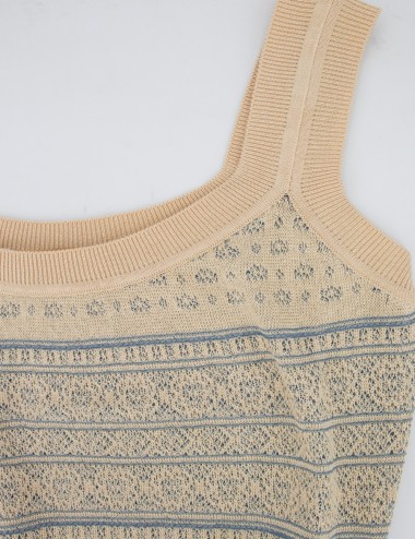 Strick-Tanktop